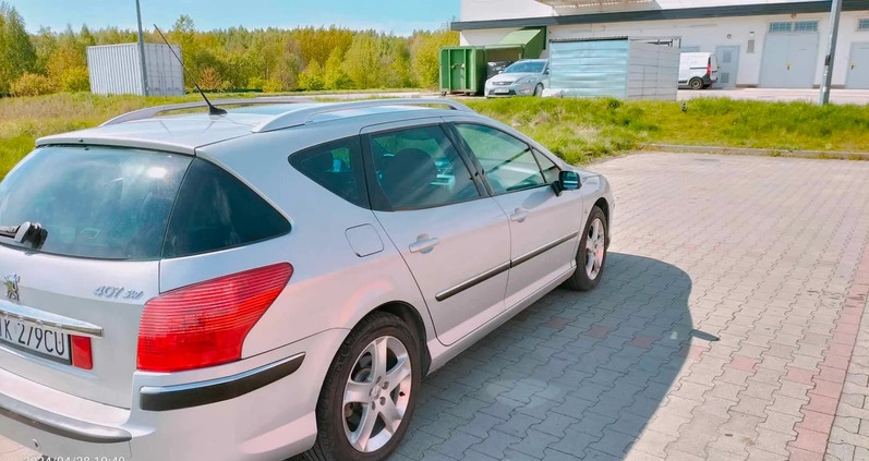Peugeot 407 cena 8200 przebieg: 276000, rok produkcji 2005 z Kielce małe 172